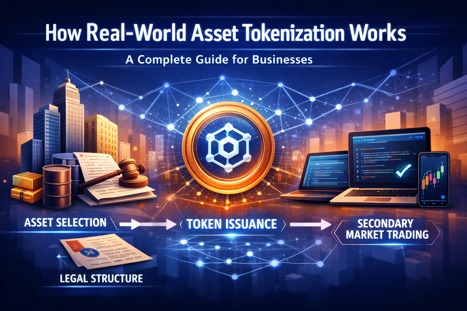 How Real-World Asset Tokenization Works: A Complete Guide for Businesses