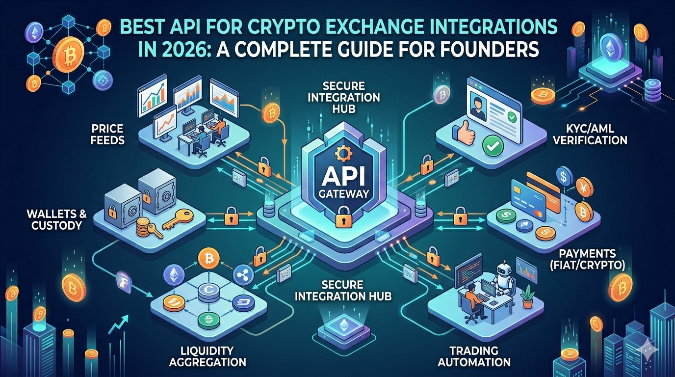 Best API for Crypto Exchange Integrations in 2026: A Complete Guide for Founders